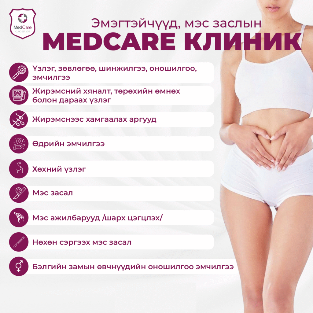 Эмэгтэйчүүд, мэс заслын эмнэлэг