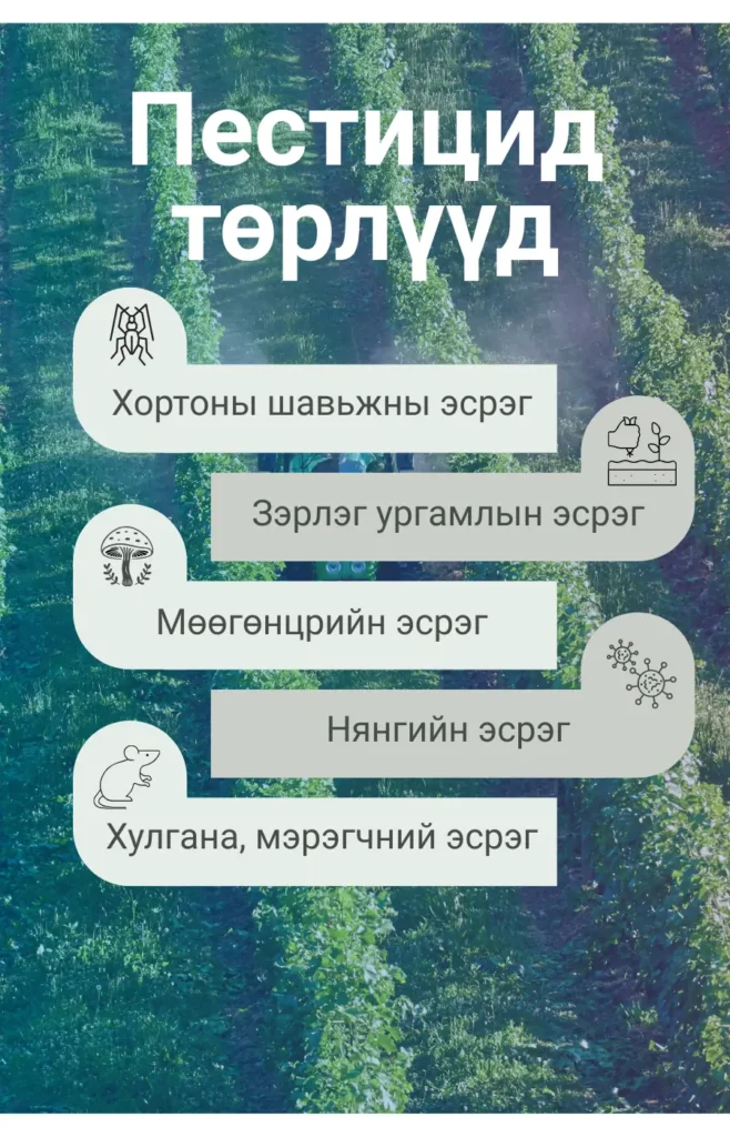 Пестицид гэж юу вэ?