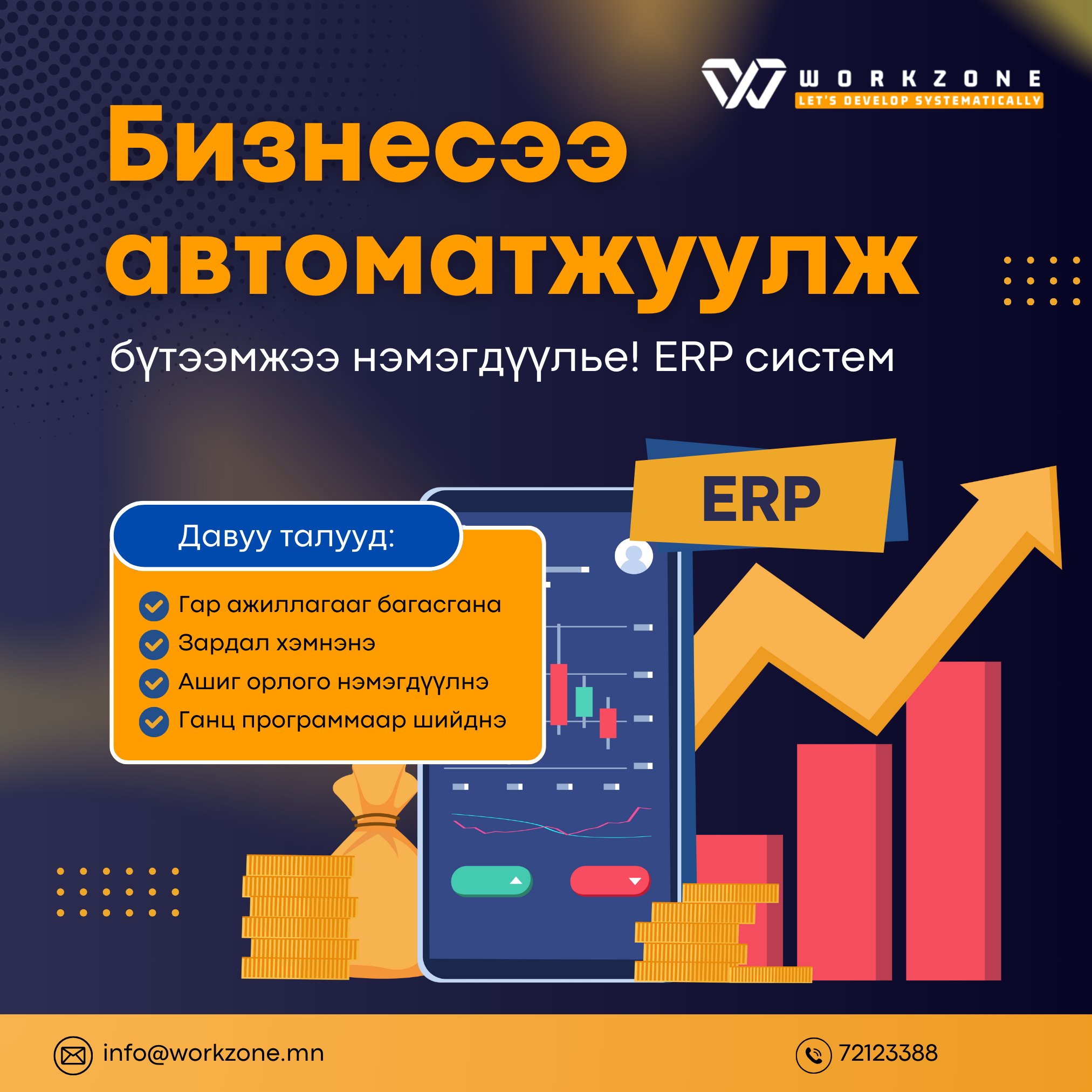 Байгууллагын стратеги төлөвлөгөө ба ERP системийн уялдаа, ач холбогдол