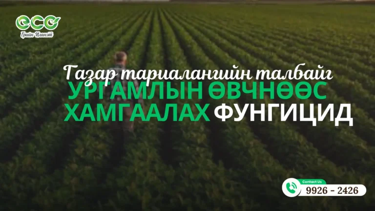 ургамлын өвчнөөс хамгаалах фунгицид