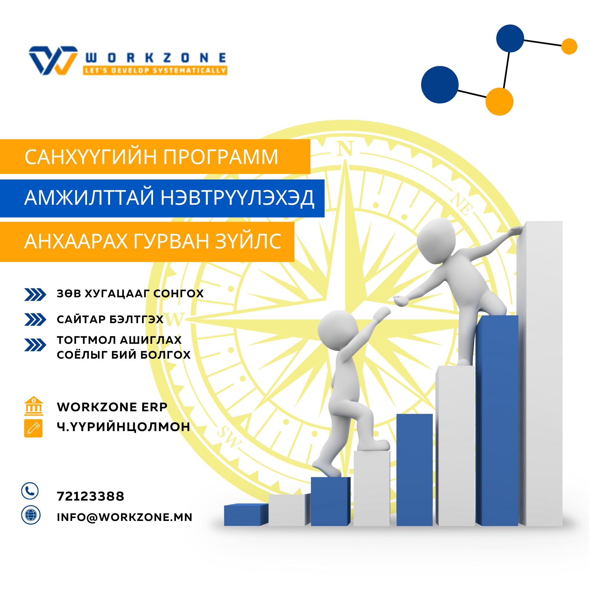Байгууллагын үйл ажиллагааны онцлог- ERP систем