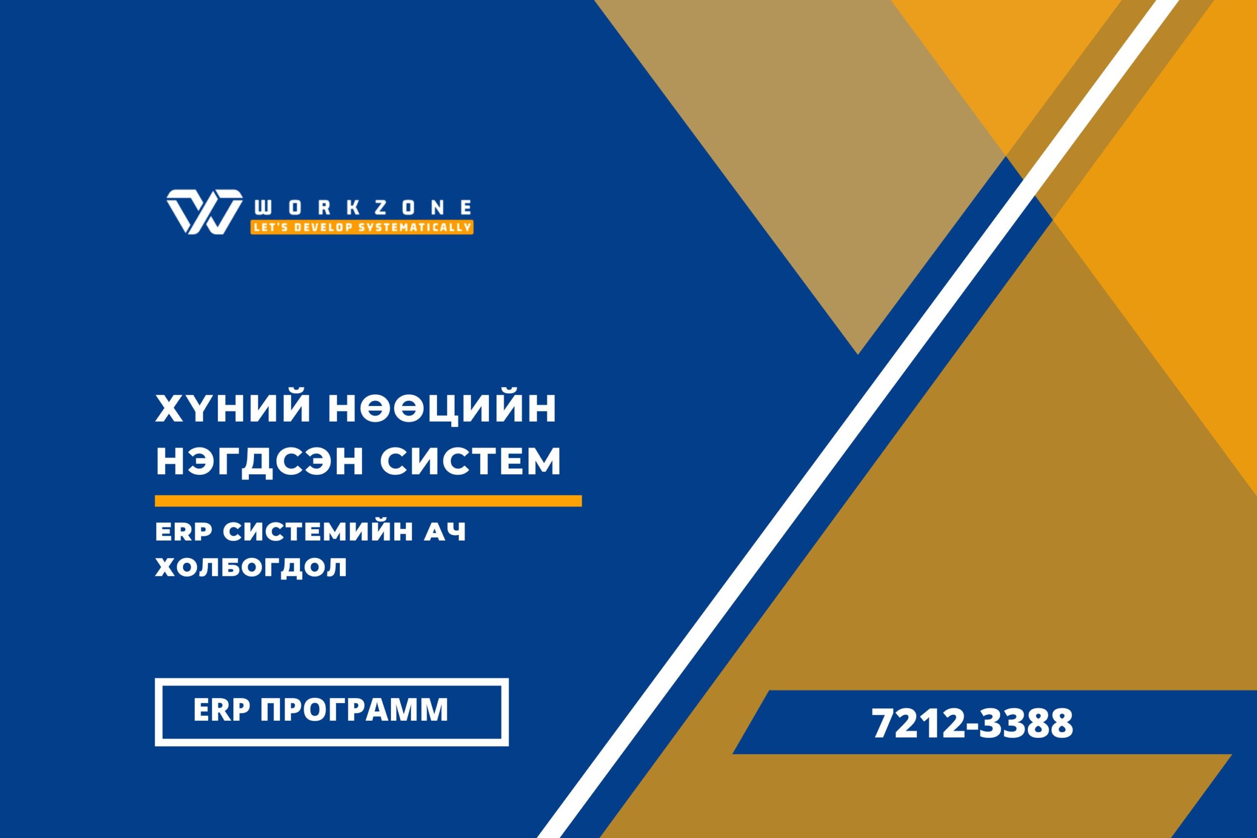 Хүний нөөцийн нэгдсэн систем ба ERP системийн ач холбогдол
