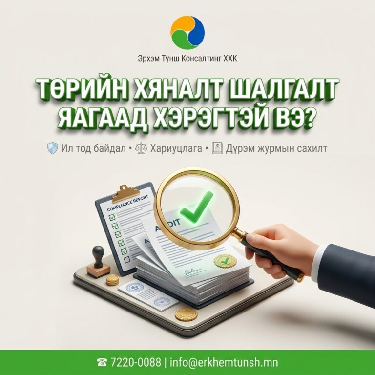 Төрийн хяналт шалгалт яагаад хэрэгтэй вэ?